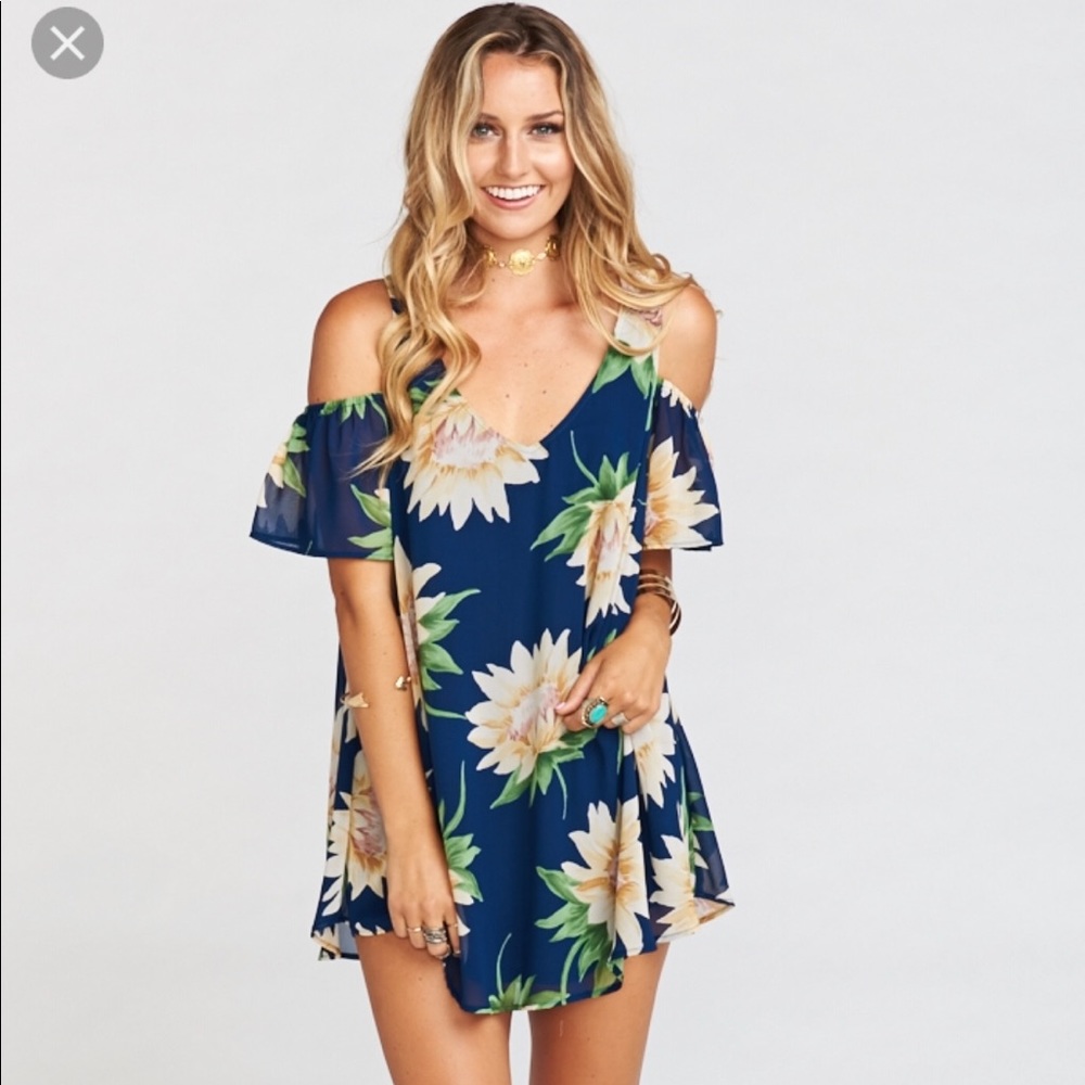 Show me your mumu Birdie ruffle dress!